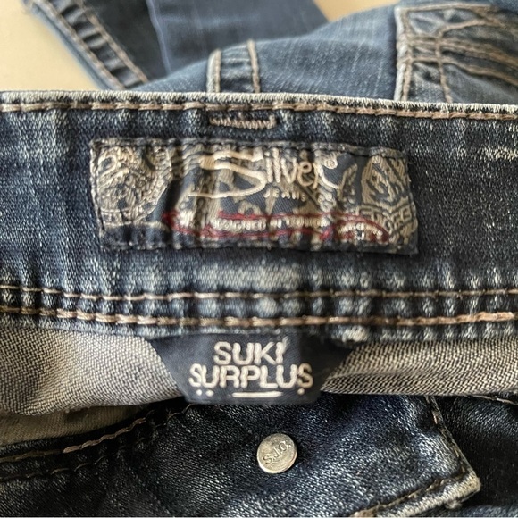 Silver Jeans Suki Surplus jeans size w26/L30 blue GUC - Picture 3 of 15